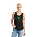 Women's Tri Racerback Tank - Black