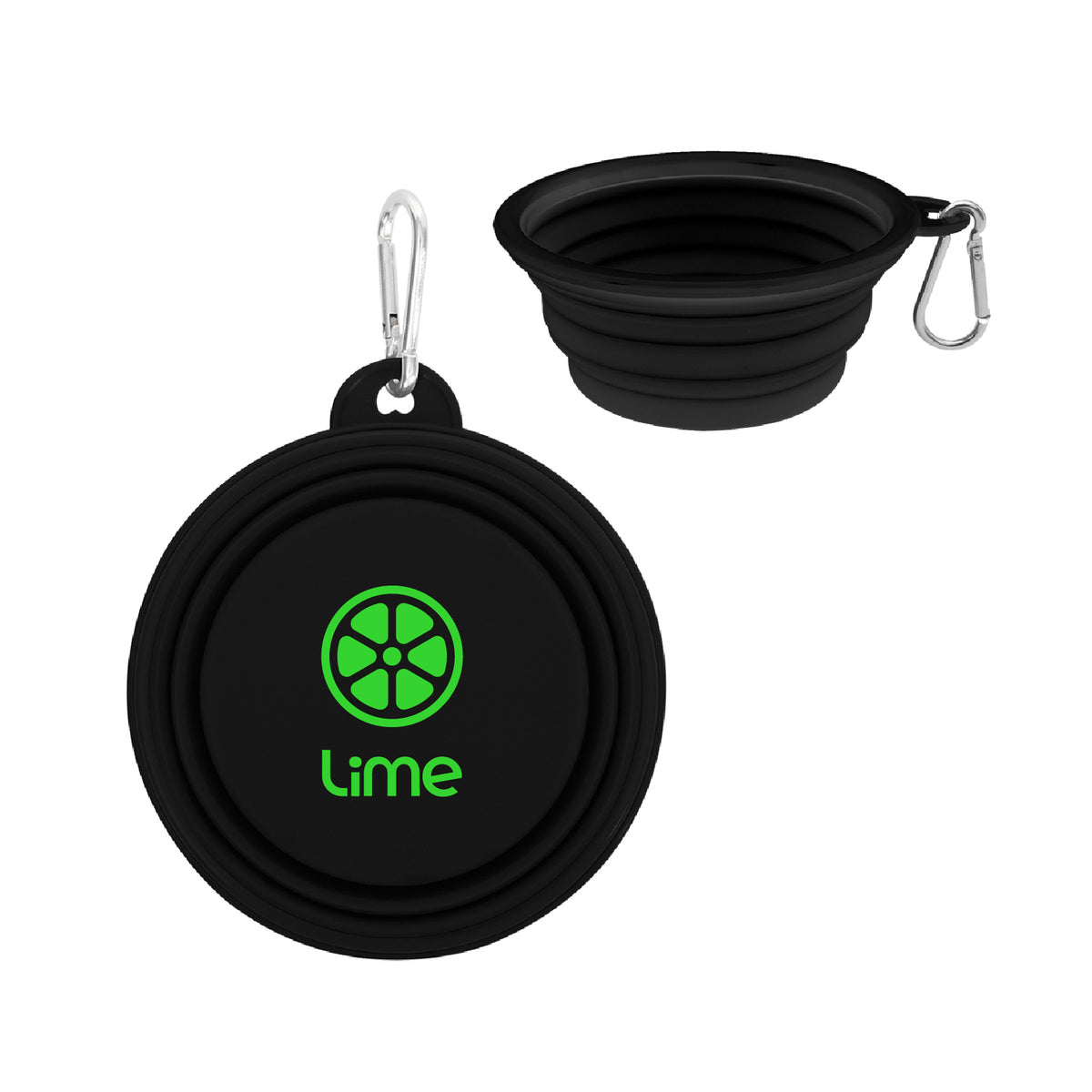 Collapsible Pet Bowl - Black - 100 Qty
