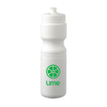28oz Plastic Bicycle Water Bottle - White - 100 Qty