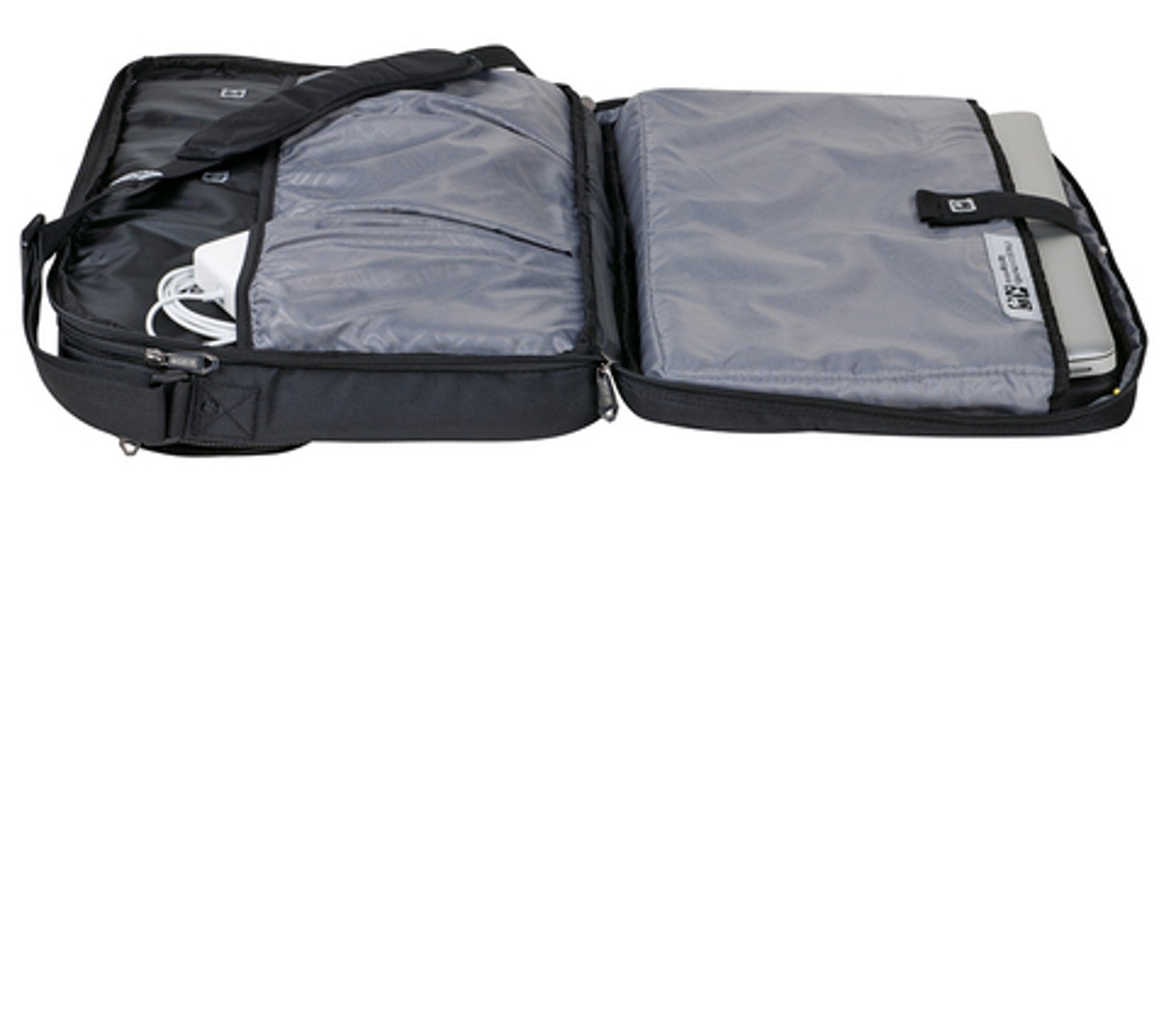 OGIO® Voyager Messenger - Black / Grey