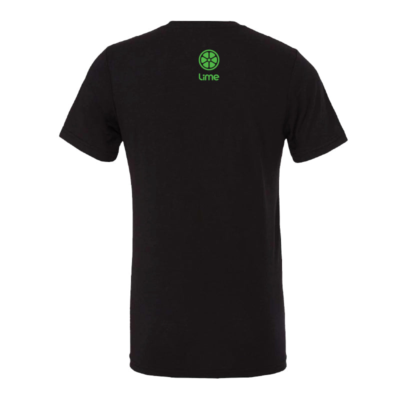 Ride Green Tee - Black