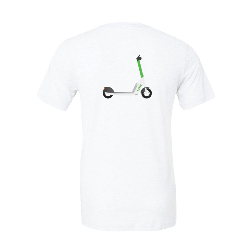 E-Scooter Tee - White