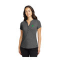 Women's OGIO® Tread Henley - Blacktop Heather