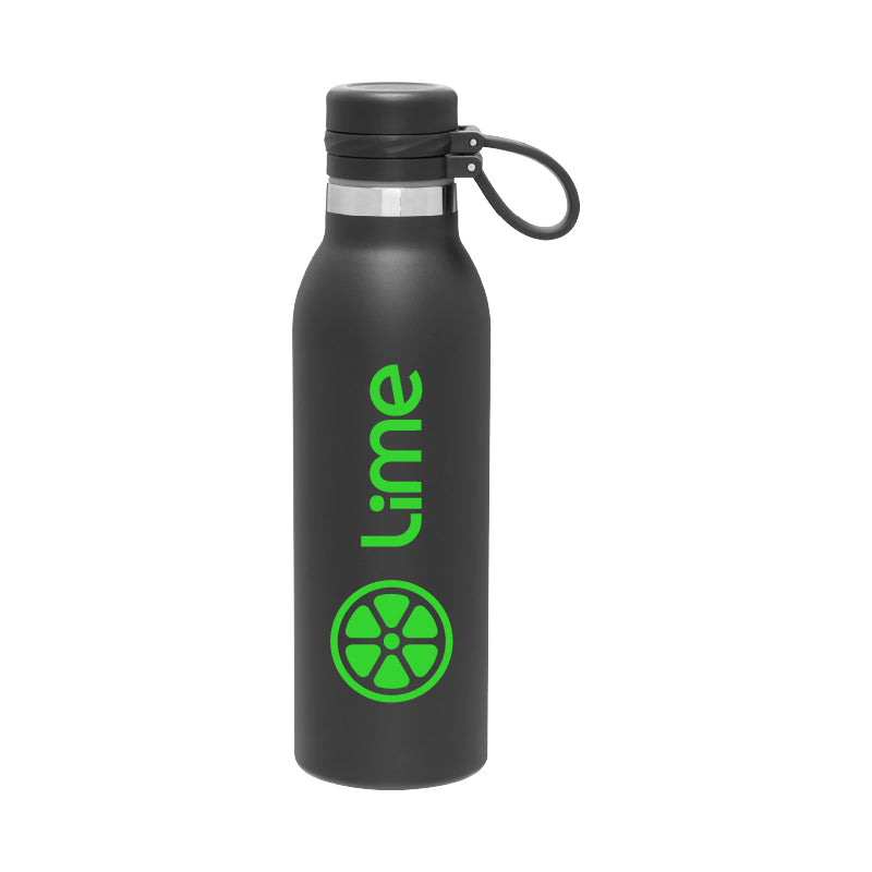 h2go Relay 20oz Insulated Bottle - Black - 48 Qty
