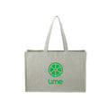 Repose 10oz Recycled Cotton Shoulder Tote - Grey - 25 Qty